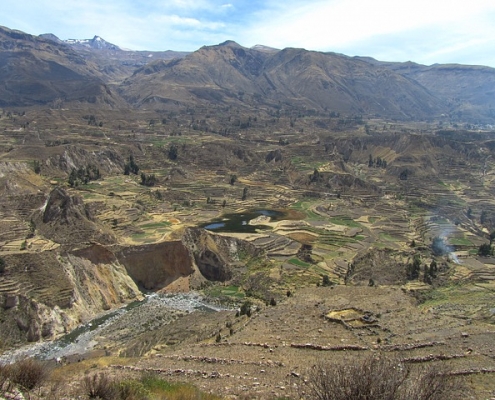 Kanjon Colca v Peruju