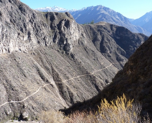 Treking po kanjonu Colca, Peru